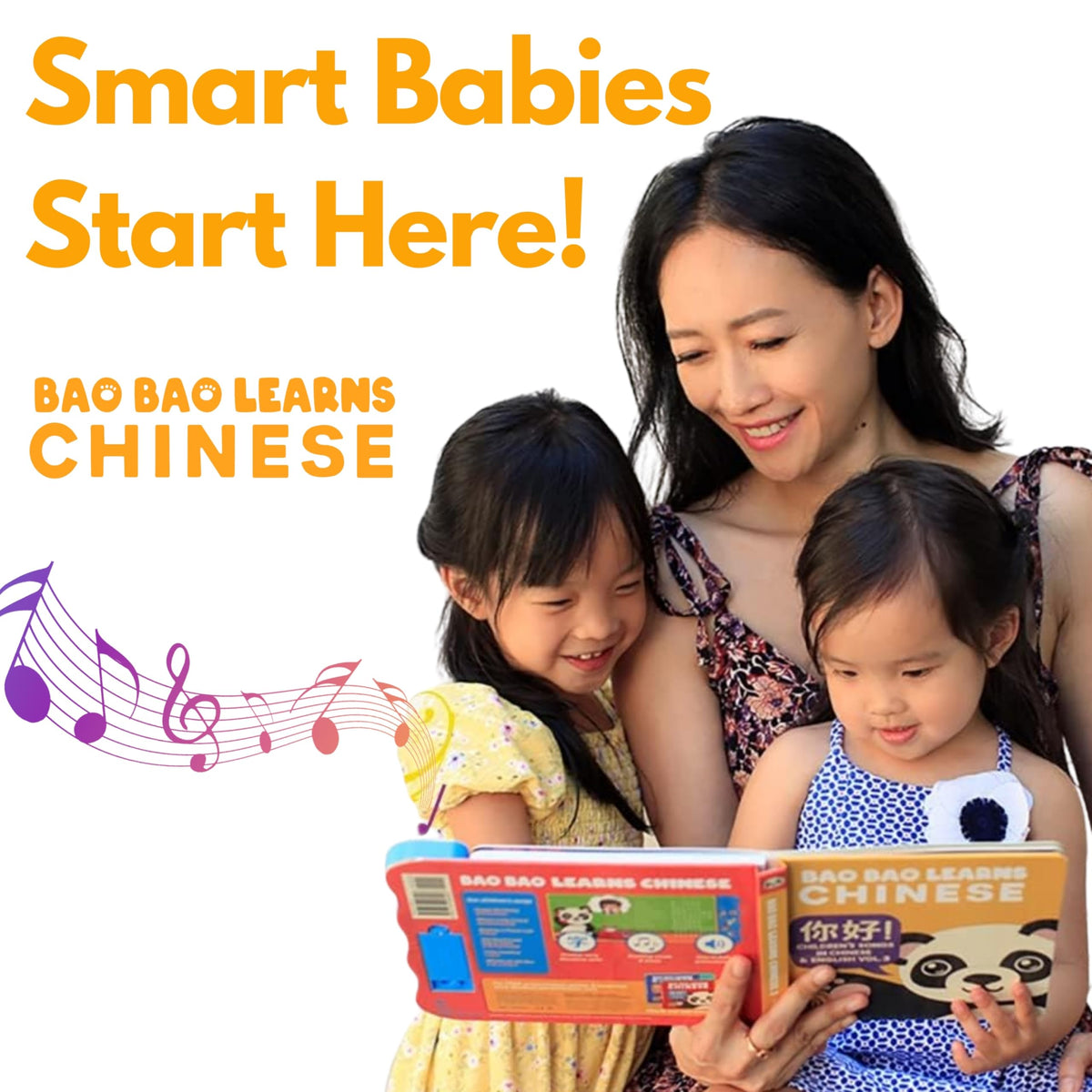 Bao Bao Learns Chinese Vol. 3 close-up of chunky buttons enabling interactive Mandarin play.