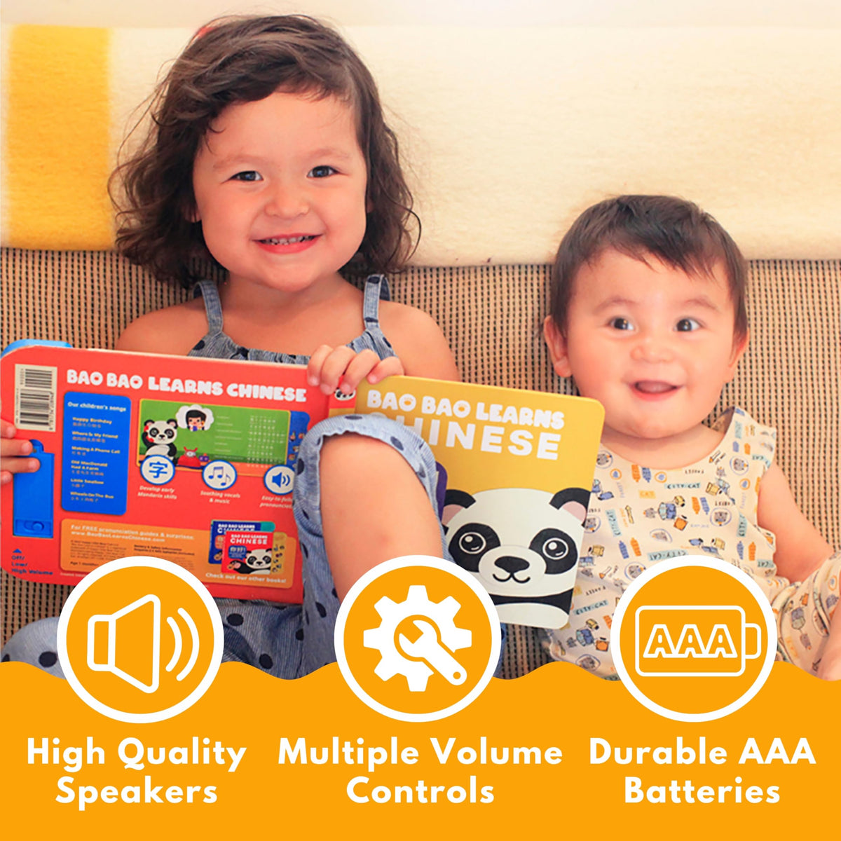 Bao Bao Learns Chinese Vol. 3 Montessori-inspired design promotes independent play.