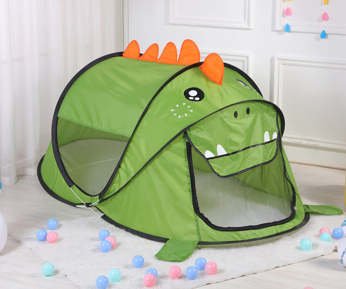 BAODIAN Kids Play Tent showcases pop-up quick-setup for instant backyard fun.