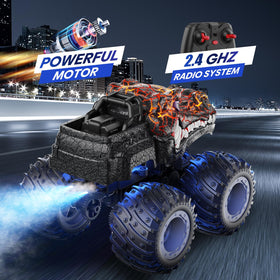BAODLON 2.4GHz remote control ensures smooth, interference-free driving.