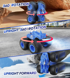BAODLON durable ABS construction withstands playful crashes during races.