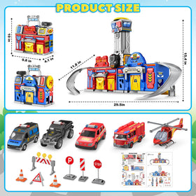 BAODLON Fire Trucks in action spark imaginative emergency responses.