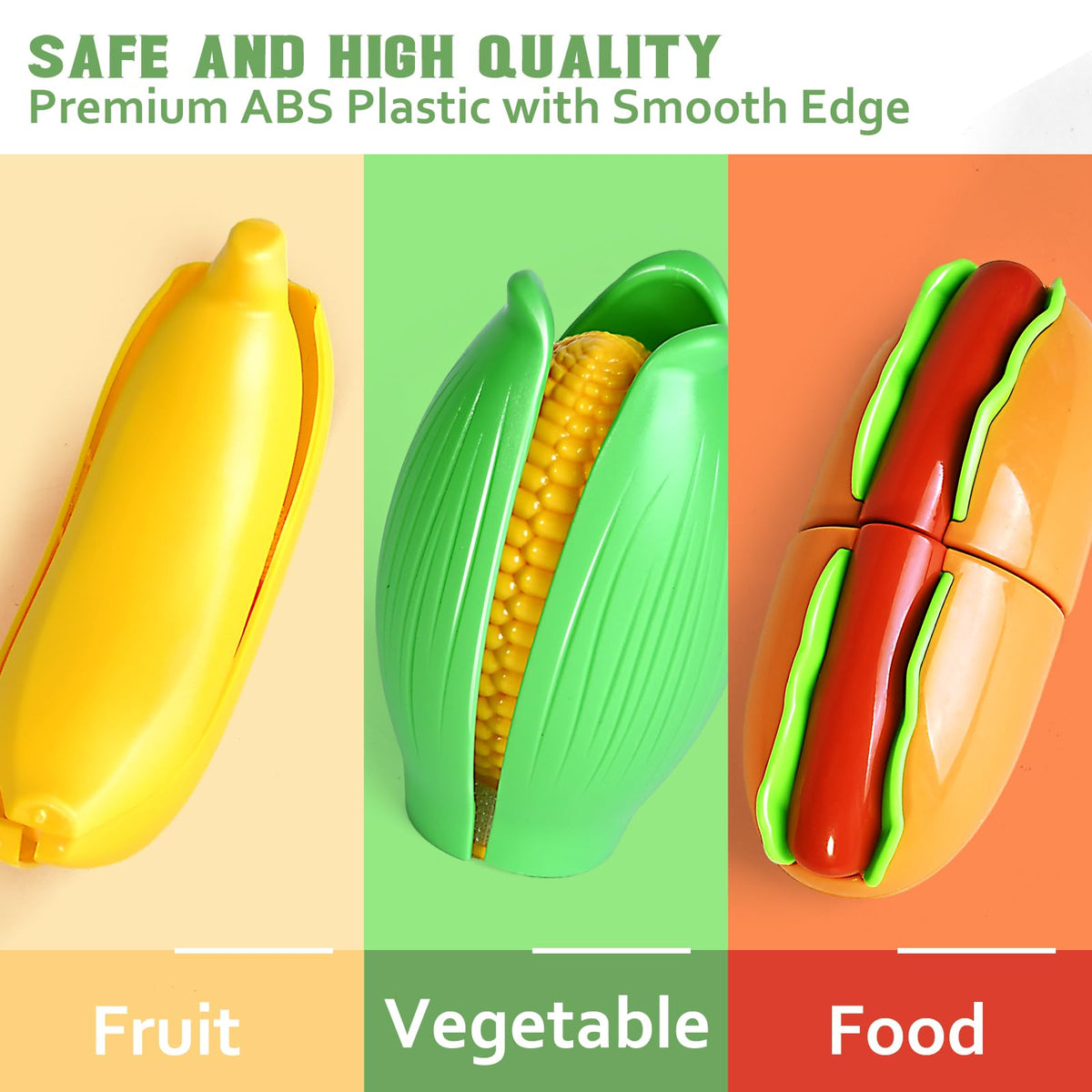 BAODLON kitchenware pieces for realistic pretend cooking