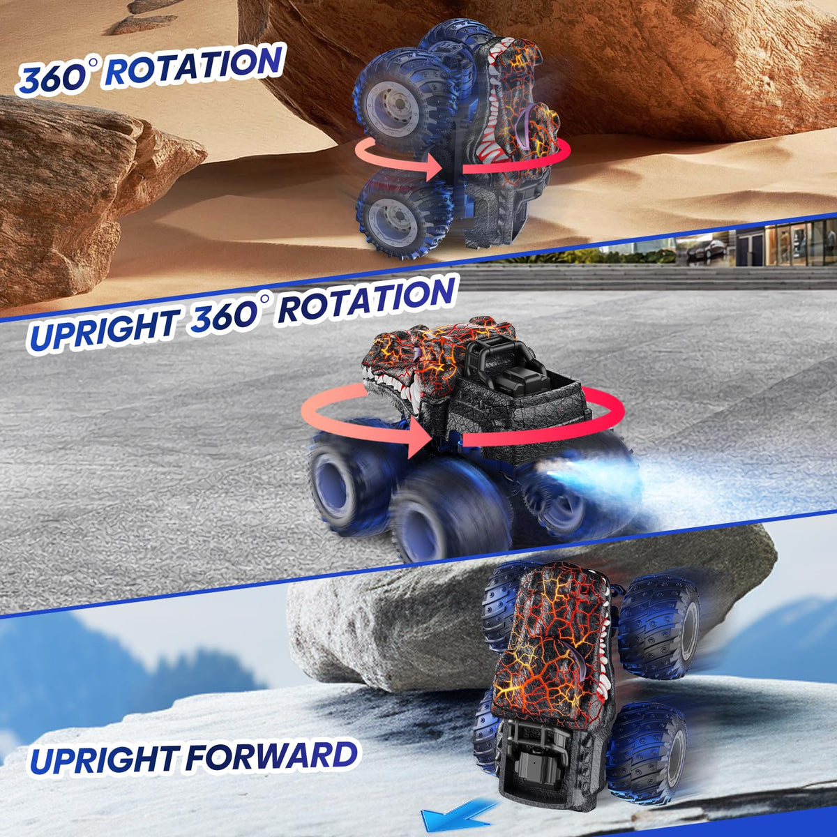 BAODLON LED lights illuminate night races for exciting outdoor play.
