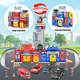 BAODLON Police Cars enable exciting pursuit scenarios for kids.