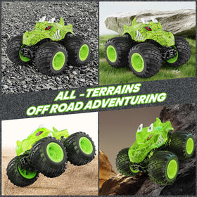 BAODLON RC Monster Truck durable ABS shell withstands crashes