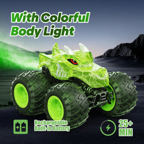 BAODLON RC Monster Truck on all-terrain tires for varied surfaces