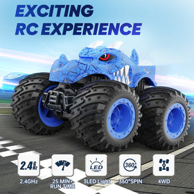 BAODLON blue monster appearance highlights a striking look that attracts kids' attention.