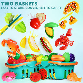 BAODLON variety food items boosts color and shape recognition