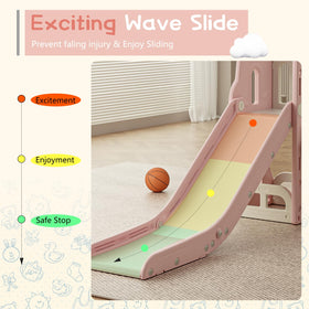 Baotree toddler climber with handrails ensures safe entry and balance practice.