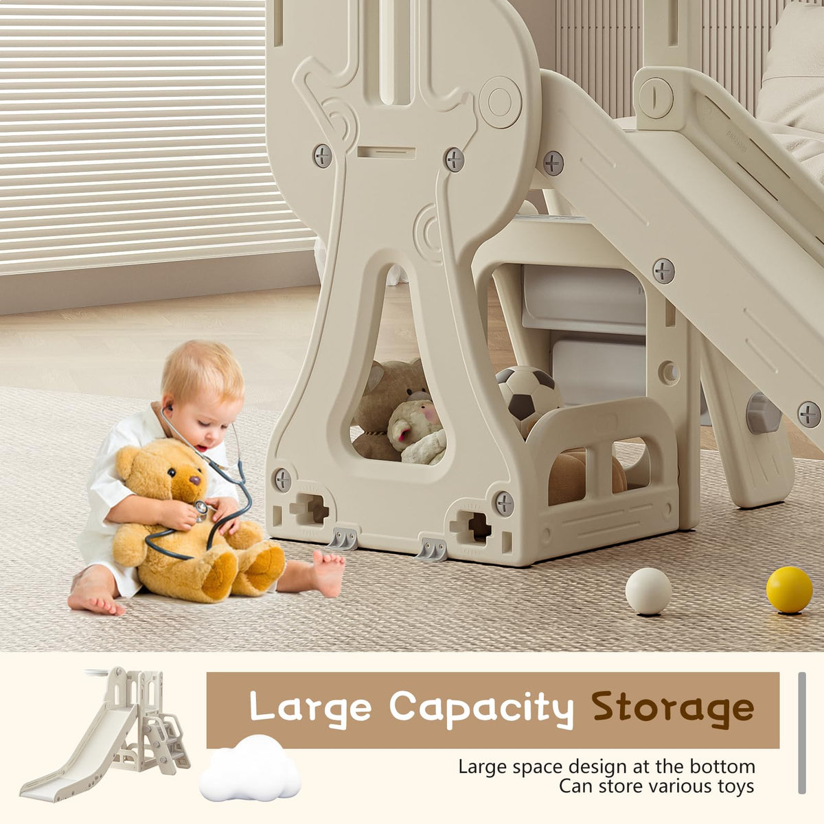 Baotree basketball hoop supports active play and hand-eye coordination