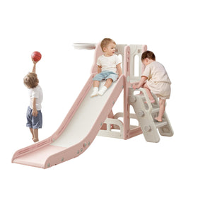 Baotree toddler slide with long slide promotes active play and motor skills.