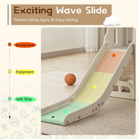 Baotree slide storage space keeps toys organized for quick play sessions