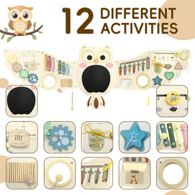 Baotree wooden interactive learning toy for hands-on exploration