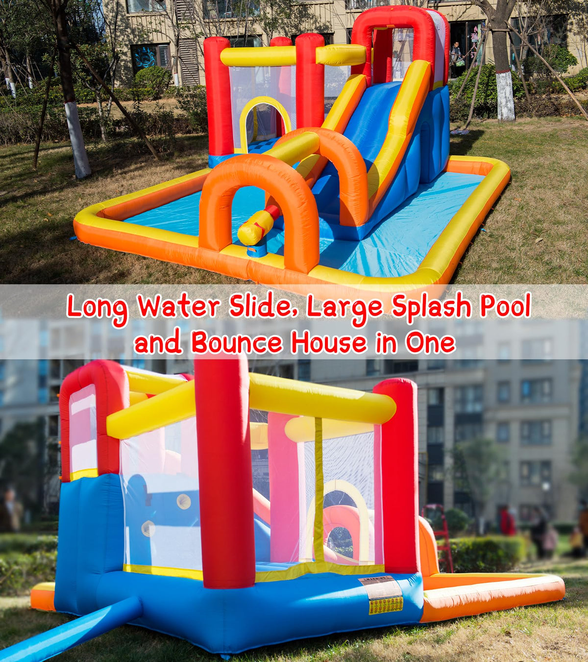 Baralir inflatable bounce house water park hidden cave invites imaginative exploration and social play