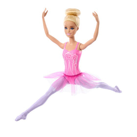 Barbie ballerina doll with flower-decorated bodice adds color