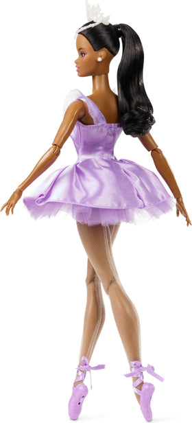 Barbie Ballet Wishes doll tights complete a polished stage ready look.
