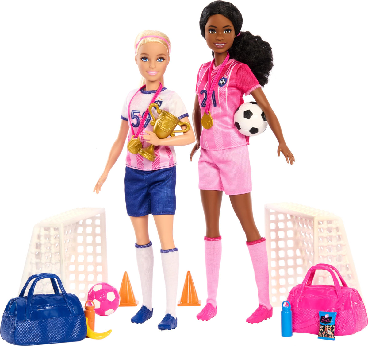 Barbie Careers Brooklyn doll ready for on-field storytelling and active play