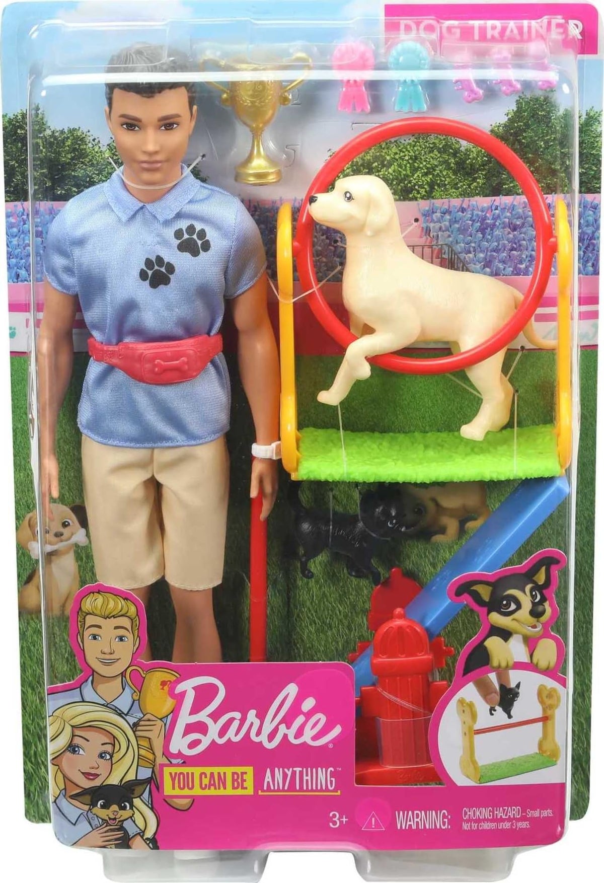 Barbie Careers Playset ribbons and storytelling pieces for creative scenes.