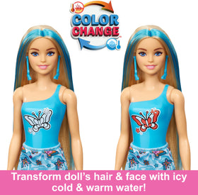Barbie Color Reveal colorful shoes expand outfit options