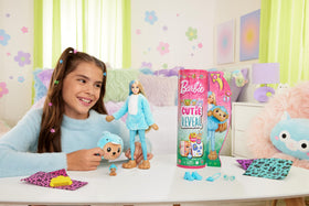 Barbie Cutie Reveal teddy bear in dolphin costume for cute pretend adventures