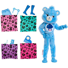 Barbie Cutie Reveal fleece jacket and bed feature for cozy pretend play