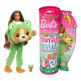 Barbie Cutie Reveal kitten in red panda costume sparks imaginative play.