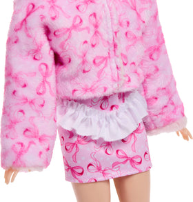 Barbie Cutie Reveal surprise bags with skirt, headband, boots, bow-comb, mini pet
