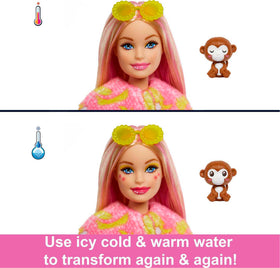 Barbie Cutie Reveal face with twinkle-shine details