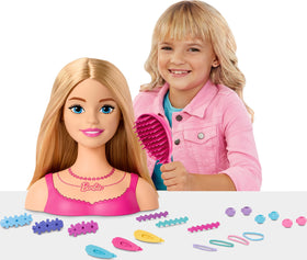 Barbie Styling Head accessories set showing clips and beads for looks.