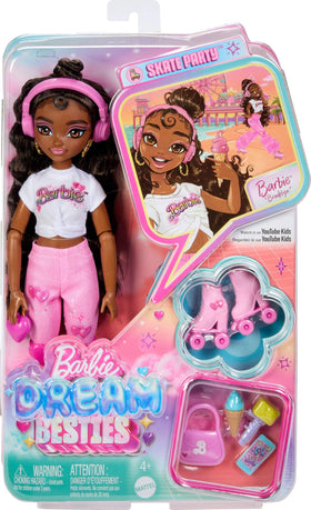 Barbie Dream Besties Brooklyn scene featuring ice cream cone and cheerful play.