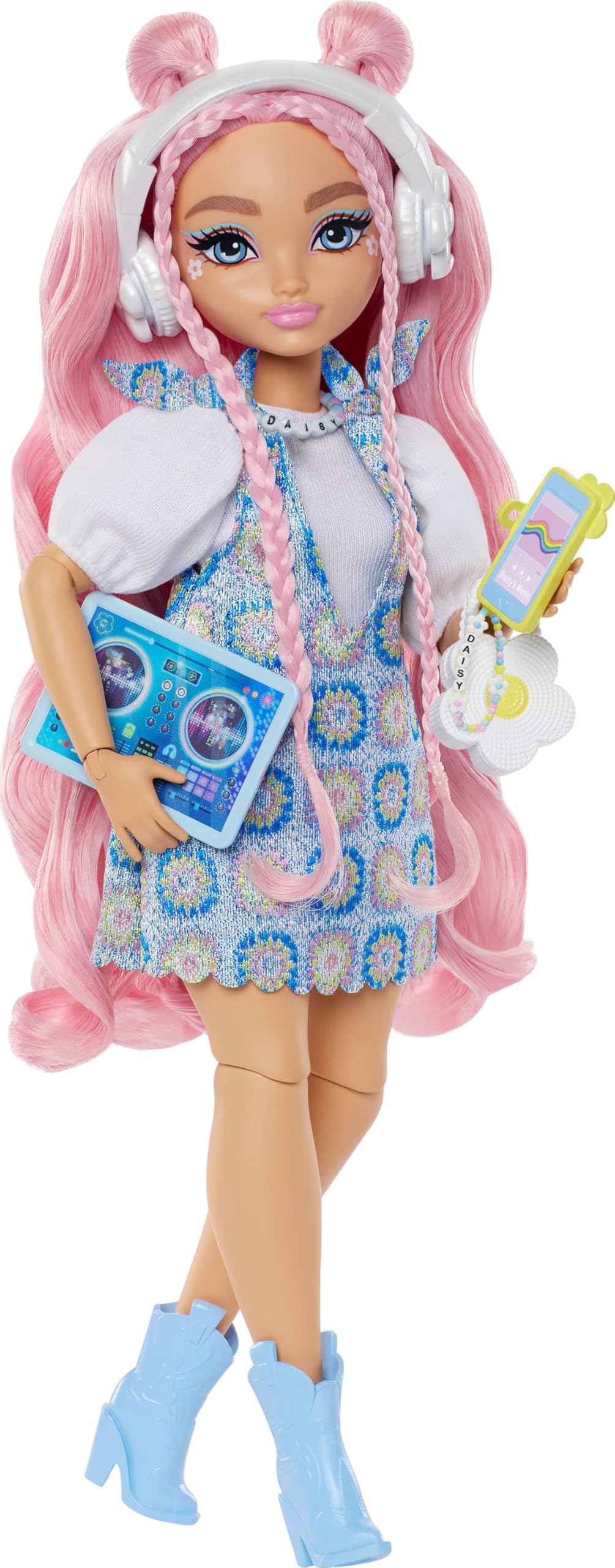 Barbie Dream Besties Daisy Jean doll with poseable features for imaginative play.
