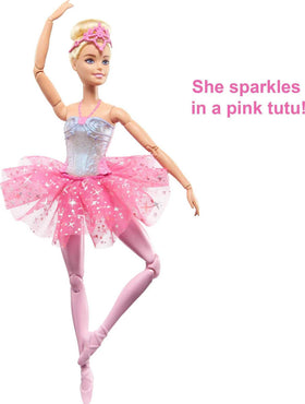 Barbie Dreamtopia articulated poseable doll for expressive dance poses.