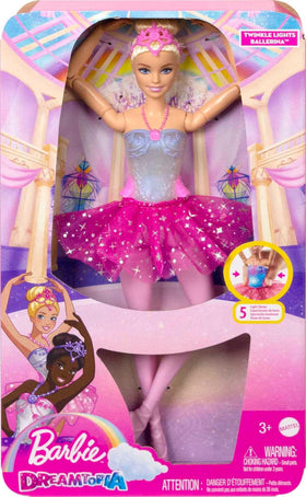 Barbie Dreamtopia five light shows offer varied glow options.
