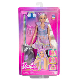 Barbie Fun & Fancy hair ties and clips set for easy styling.