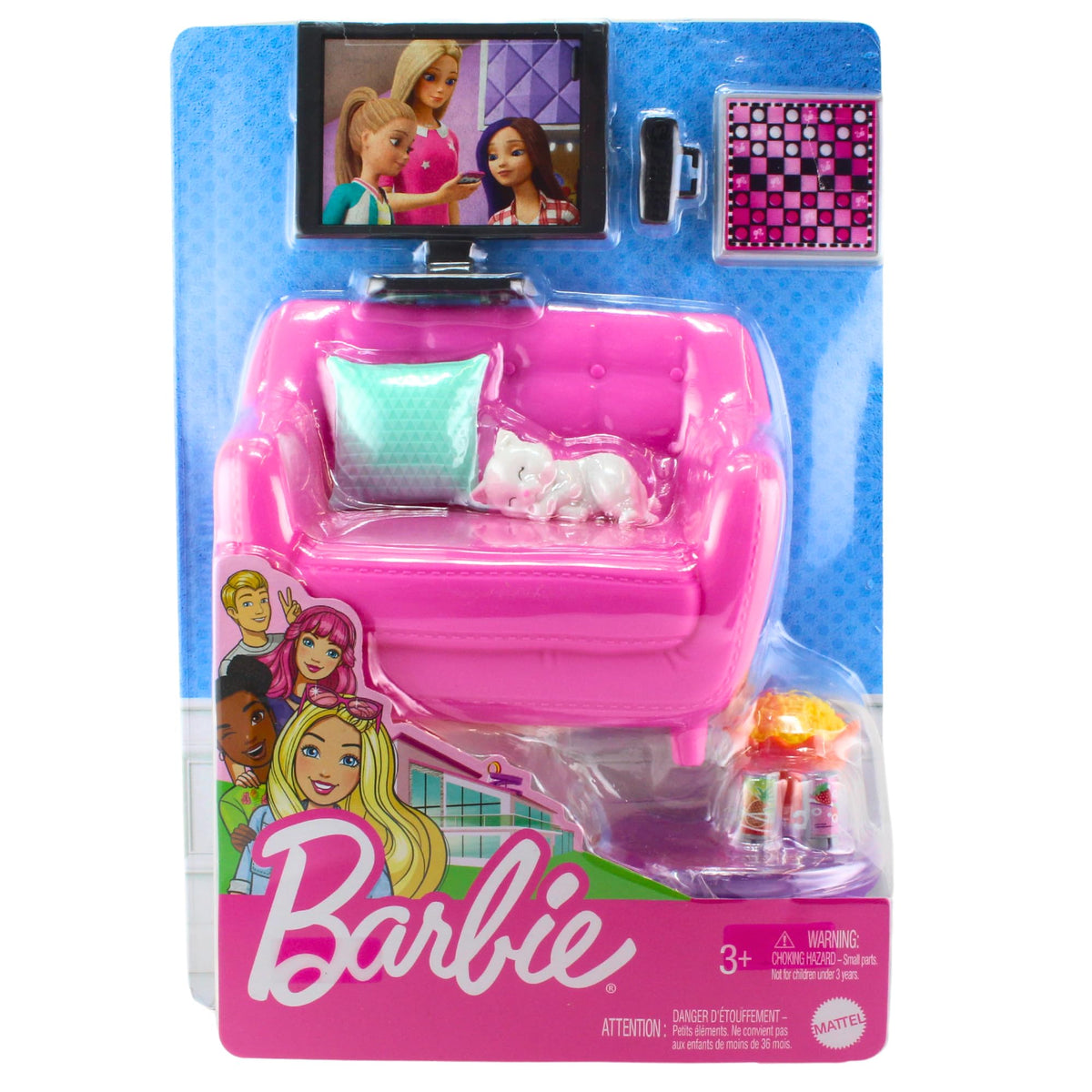 Barbie furnished dollhouse collection components for versatile setups