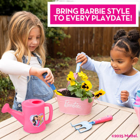 Barbie Garden Set child-friendly design supports little gardeners in hands-on tasks