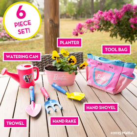 Barbie Garden Set metal tools designed for real garden tasks and imaginative play