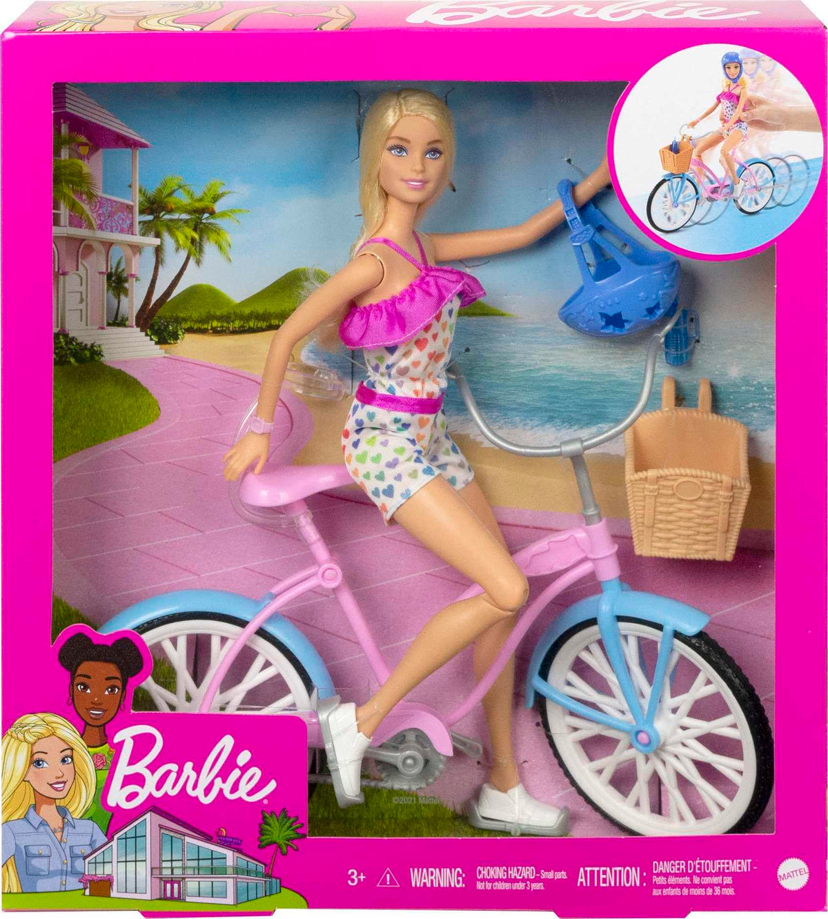 Barbie gift for kids ages 3 to 7 encouraging active pretend play.