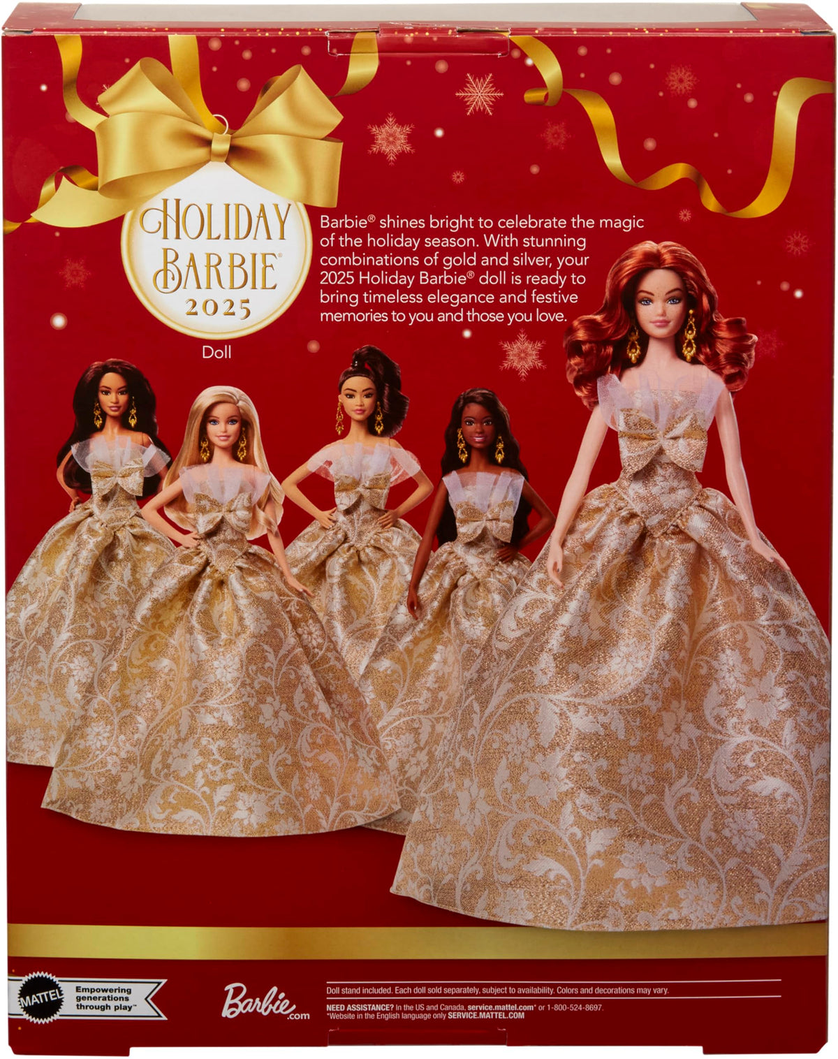Barbie gift-ready packaging makes birthdays and holidays feel special.