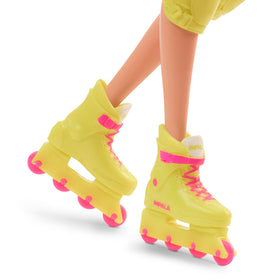 Barbie Impala inline skates with protective pads for authentic play experiences