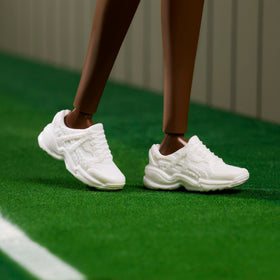 Barbie Venus Williams doll in displayable packaging, ideal as a gift or keepsake.