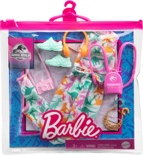 Barbie Jurassic World backpack and accessories for on-the-go play