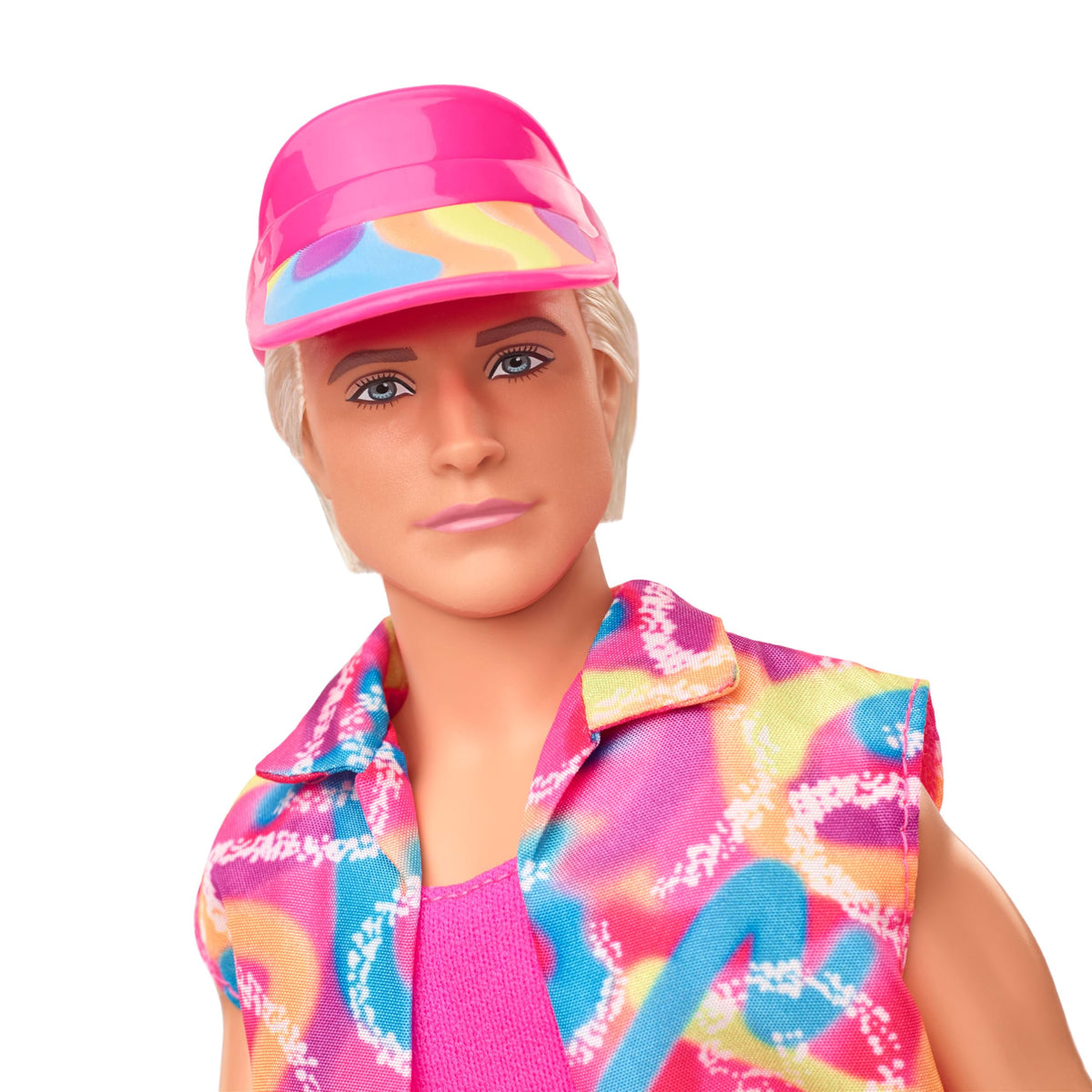 Barbie Ken doll with neon green Impala roller skates for dynamic display.