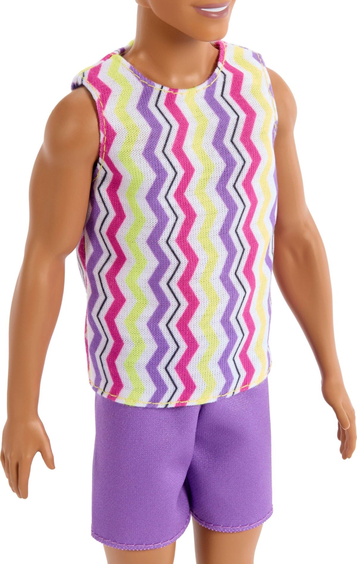 Barbie and Ken dolls ready for nostalgic beach storytelling with sunny outfits