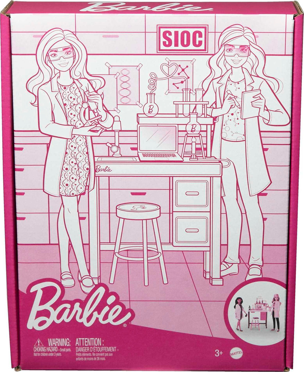 Barbie science set makes a thoughtful gift for curious young scientists.