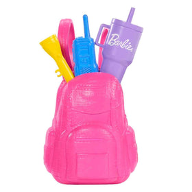 Barbie Malibu doll with puppy and leash for trail play