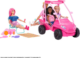 Barbie Mysteries Beach Detectives four dolls seated for cooperative storytelling