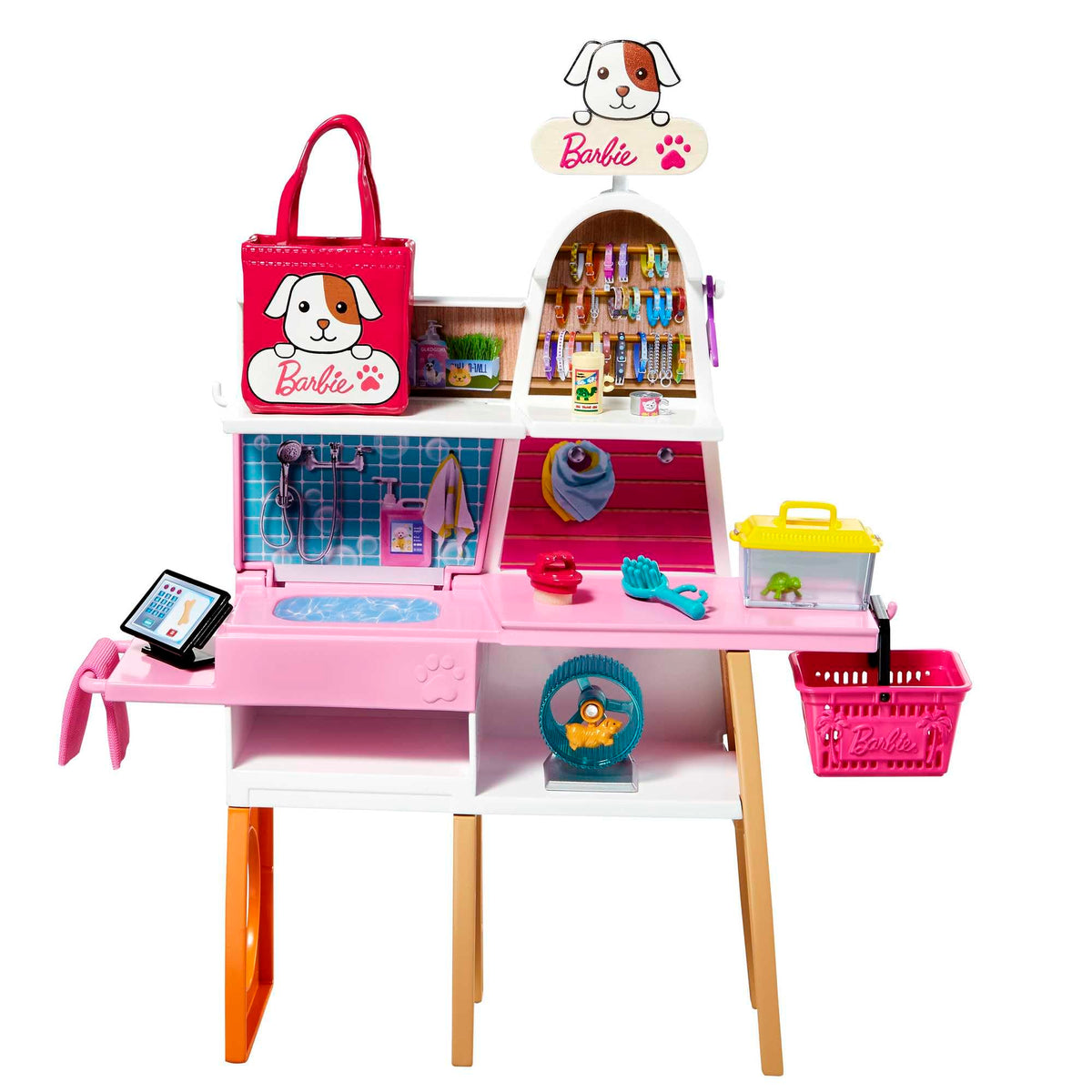 Barbie color-change feature shows clean-to-dirty transformations during play.
