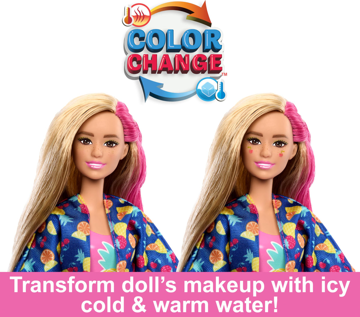 Barbie Pop Reveal scented pet adds squeezable companionship during storytelling.